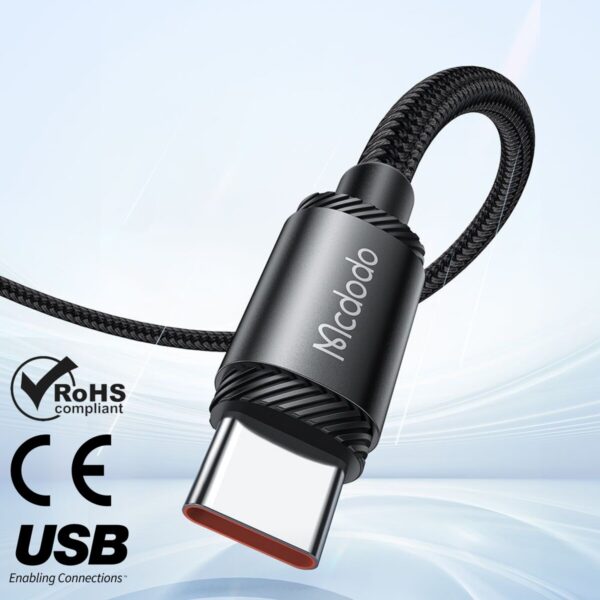 Mcdodo CA-3680 240W Type-C to Type-C Data Cable – 1.2m