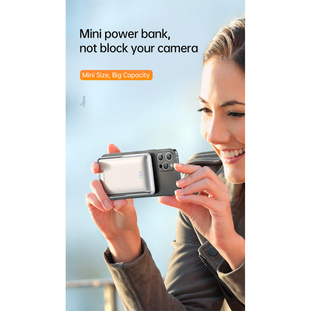 شاحن الطاقة المغناطيسي Mcdodo GoPower MC-069 20W PD 10000mAh مع شاشة رقمية