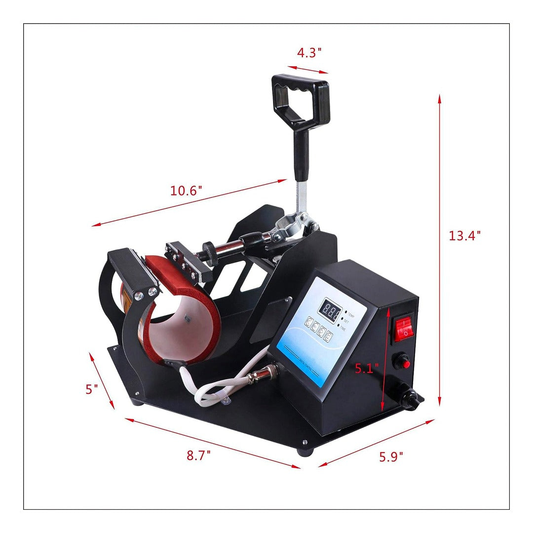 Single Sublimation Mug Heat Press Machine