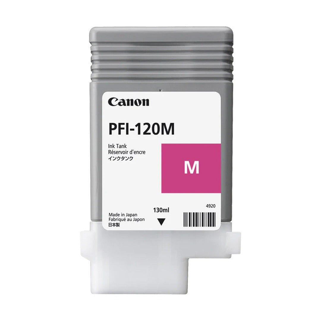 Canon PFI-120M Ink Cartridge – 300 Pages/ Magenta Color / 130ml / Ink Cartridge