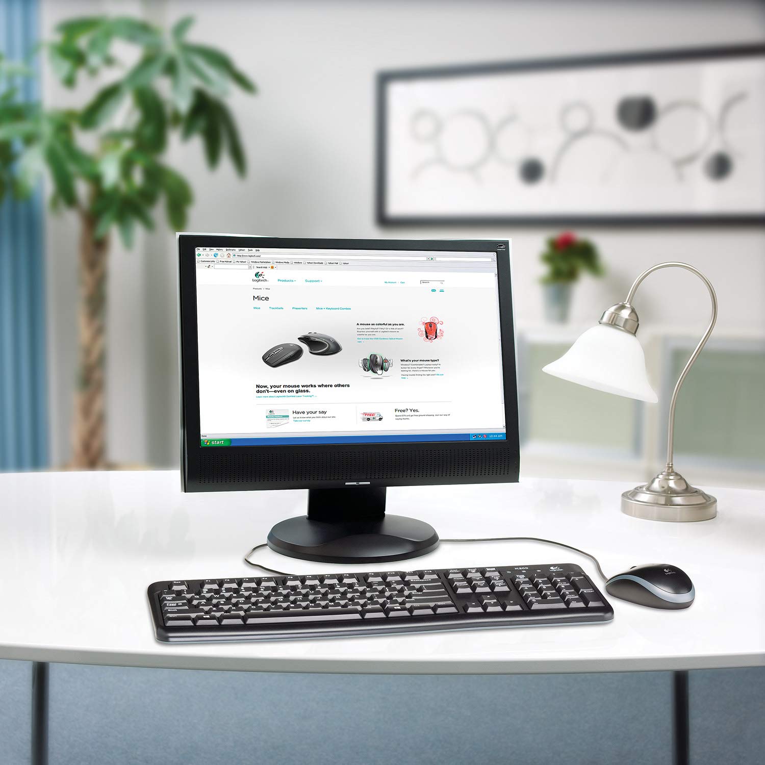Logitech K120 – Wired / USB 2.0 / Arb/Eng / Black – Keyboard – 920-002495