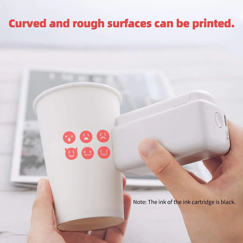 Evebot PrintPods - طابعة محمولة باليد للطباعة على الورق والخشب والأسطح الماصة الأخرى