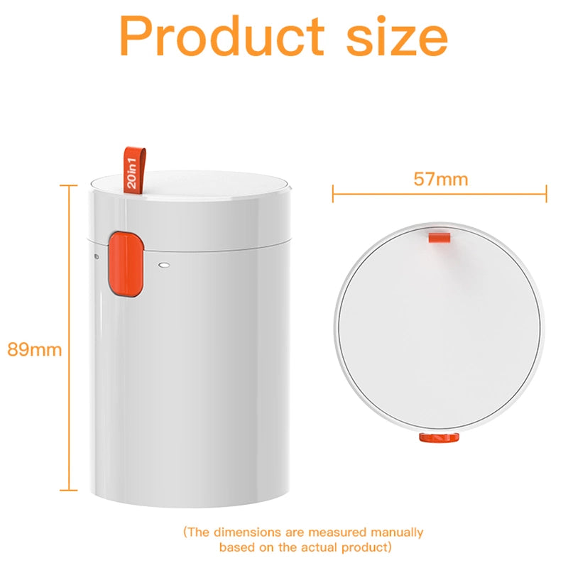 20in1 Multi-Purpose Cleaning Kit – Earbuds / Keyboard / Screen / White – Q20