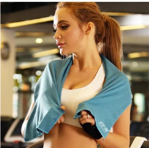 منشفة باردة RH24 - 30 × 120 سم / أزرق