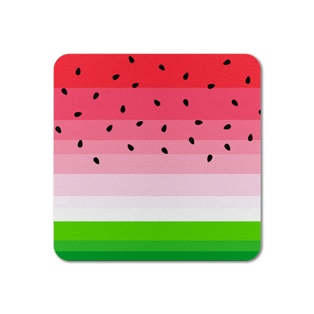 Square Sublimation Blank Mouse Pads - 12.8cm/ White