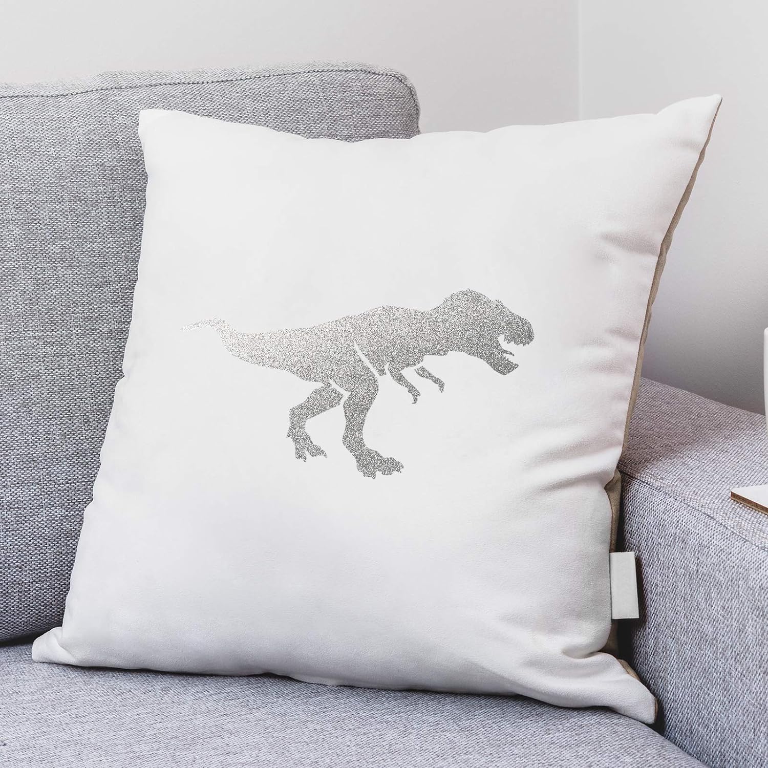 Silver Glitter Vinyl Sticker Roll (GLT01) – 50cm x 1m