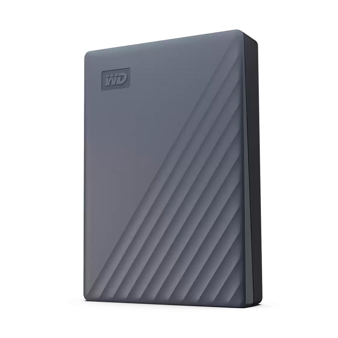 WD My Passport - 4TB / Up to 5Gbps / USB 3.2 Gen 1 / Grey / External Hard Drive