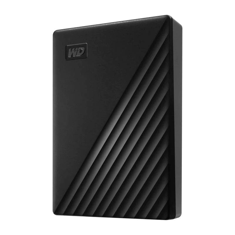 WD My Passport - 4TB / Up to 5Gbps / USB 3.2 Gen 1 / Black / External Hard Drive