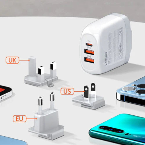 LDNIO A3511Q 65W GaN Super Fast Charger with USB-C Cable