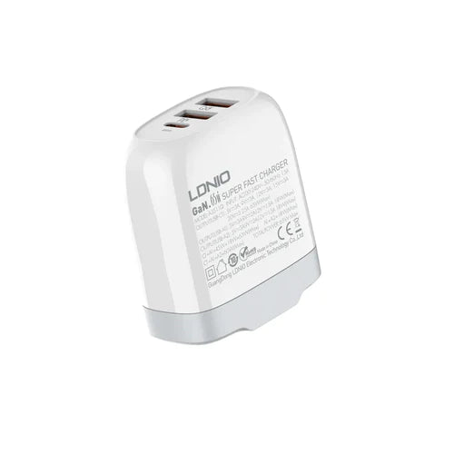 LDNIO A3511Q 65W GaN Super Fast Charger with USB-C Cable