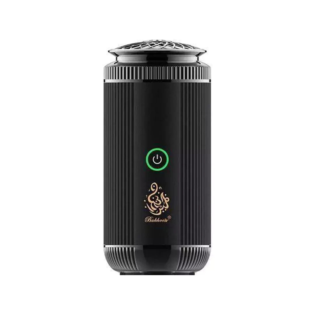 Stainless Steel Smart Portable Bakhoor Burner – Rechargeable Electric Incense Burner with USB Type-C