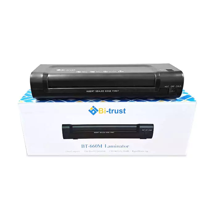 Bi-Trust BT-660M A4 Lamination Machine – Hot & Cold / 0.5mm Max Thickness / 330W