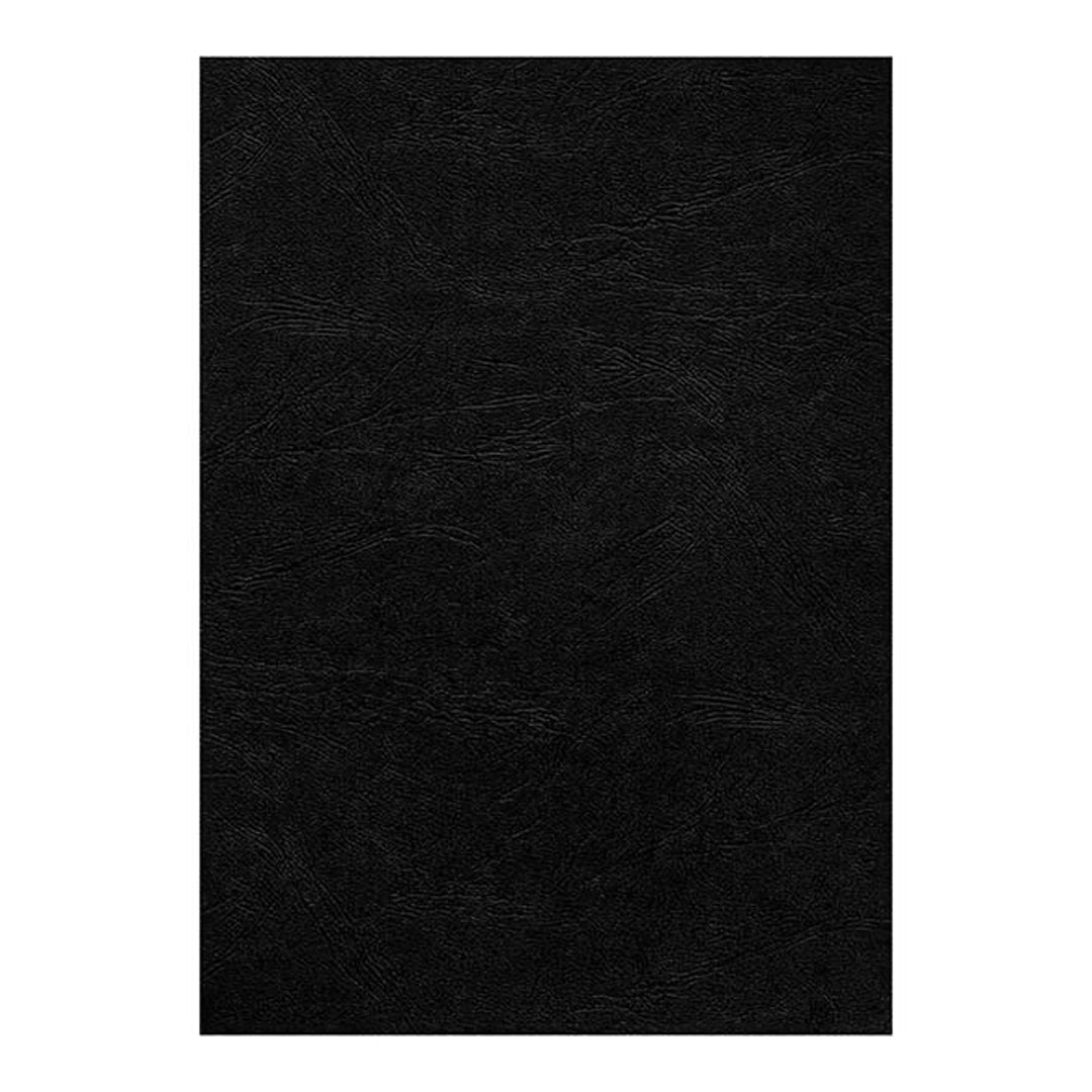 Print Care Paper Binding Cover – A4/ 100 Sheets/ 230 GSM/ Black Color