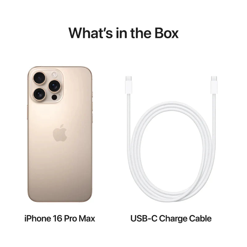 Apple iPhone 16 Pro Max - 256GB / Desert Titanium / 5G / 6.9"