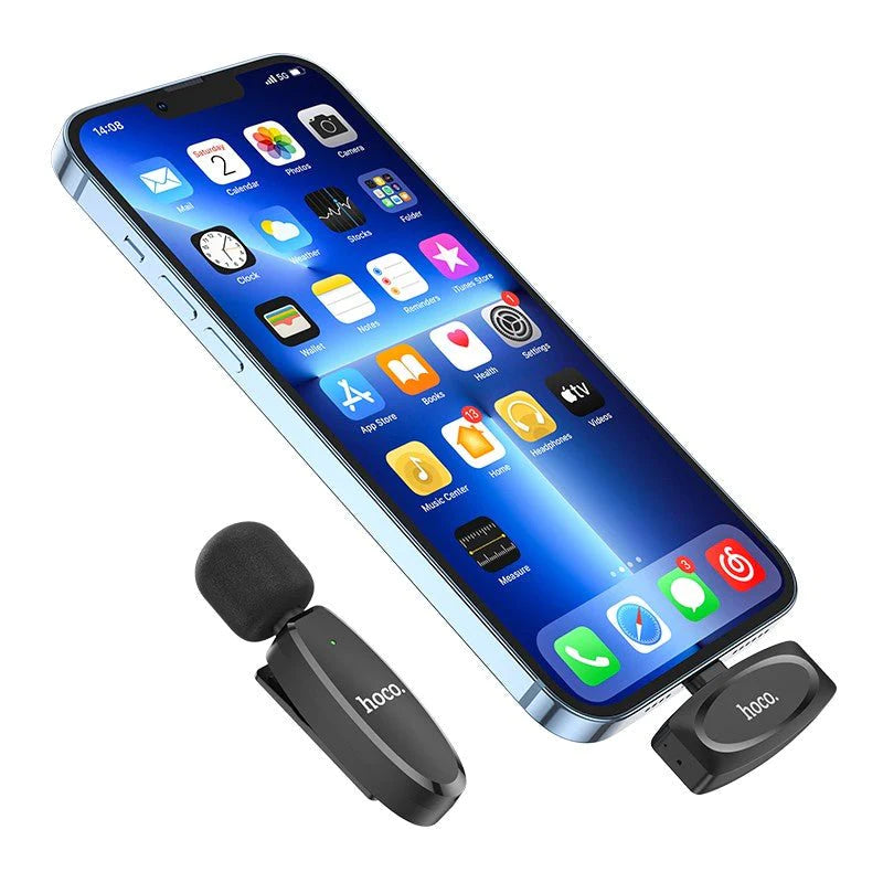 Hoco Microphone L15 Lightning – Black