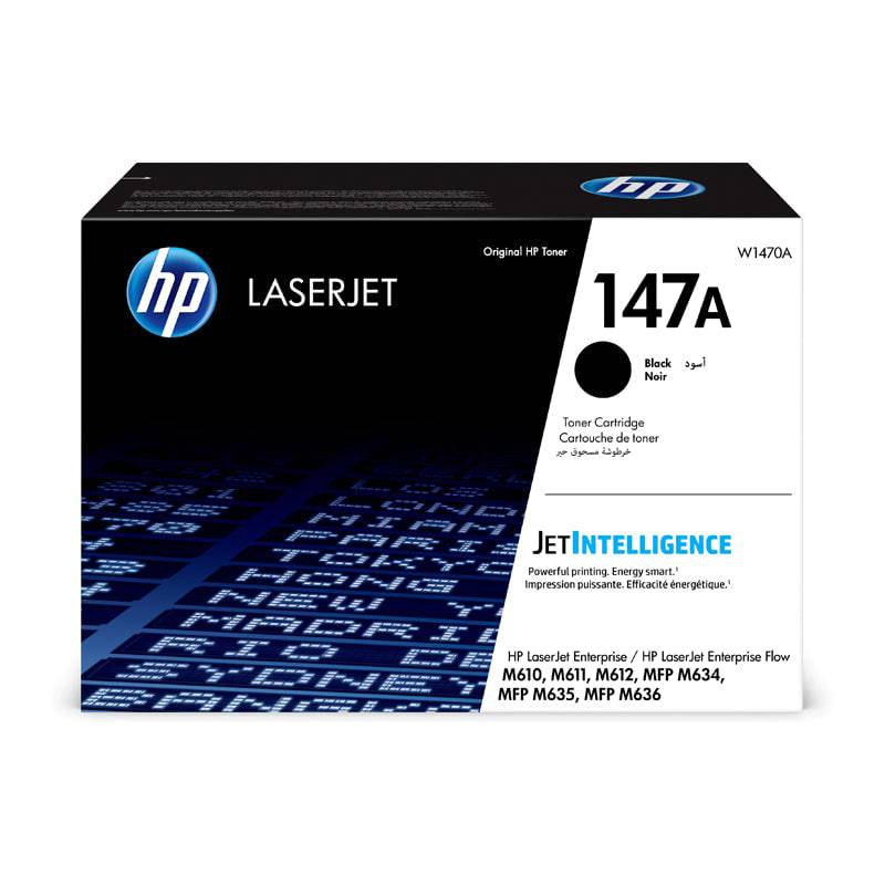 خرطوشة حبر HP 147A أسود ملون - 10.5 ألف صفحة/أسود ملون/أسود / خرطوشة حبر