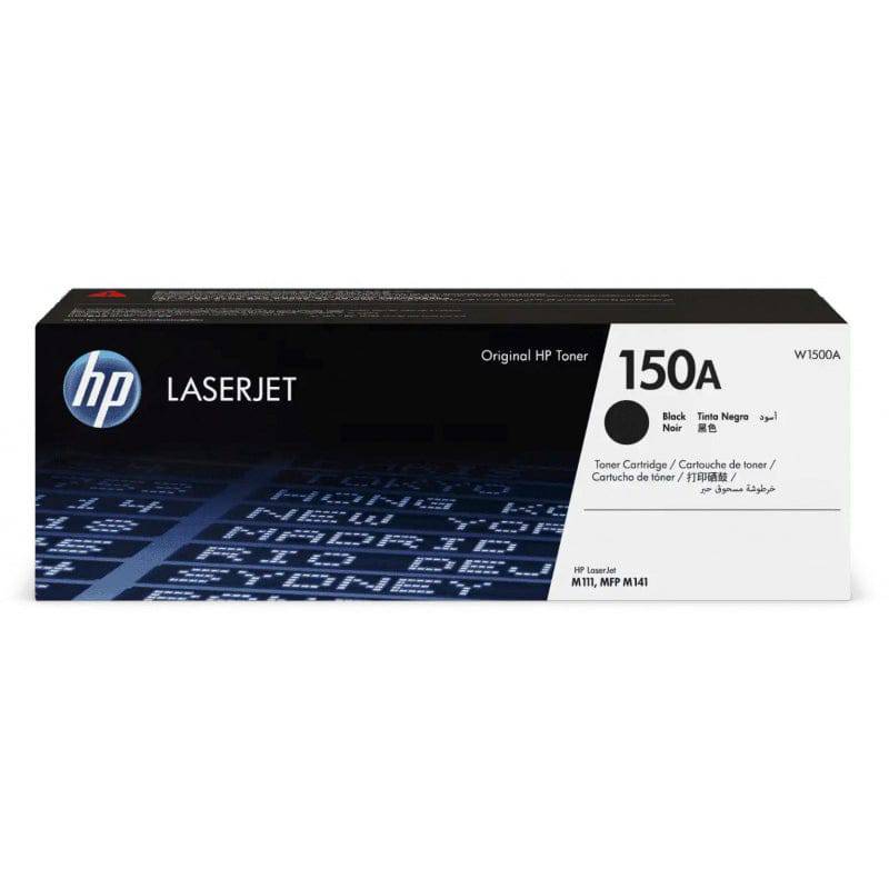 خرطوشة حبر HP 150A أسود ملون - 975 صفحة / لون أسود / خرطوشة حبر أسود - (W1500A)