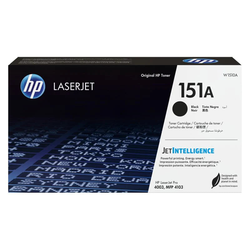 خرطوشة حبر HP 151A أسود ملون - 3050 صفحة / لون أسود / خرطوشة حبر أسود - (W1510A)