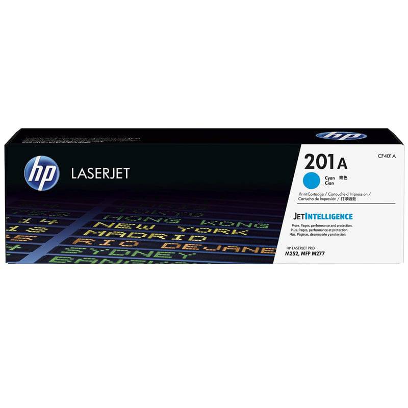 HP 201A Cyan Color Toner Cartridge - (CF401A)