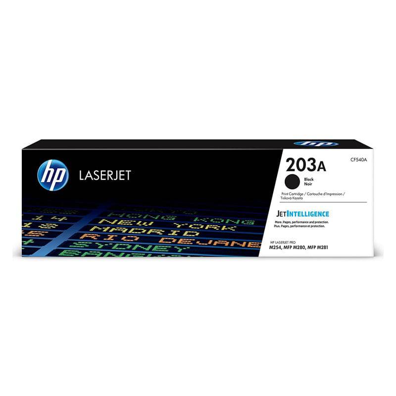 HP 203A Black Color Toner Cartridge - (CF540A)
