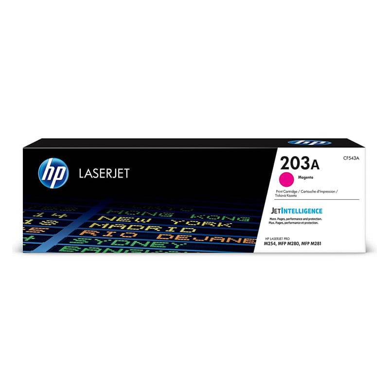 HP 203A Magenta Color Toner Cartridge - (CF543A)