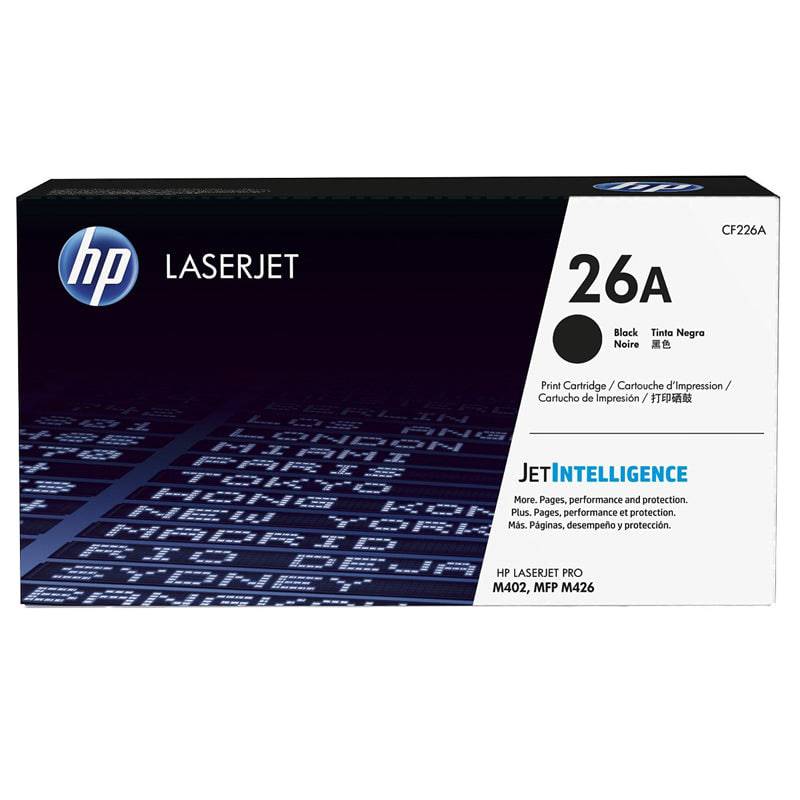 HP 26A Black Toner Cartridge - (CF226A)