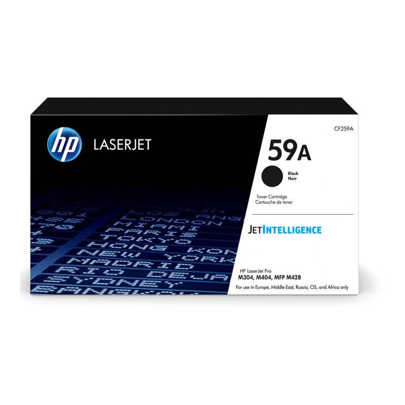 خرطوشة حبر طابعة ليزر جت HP 59A - 3 آلاف صفحة / خرطوشة حبر ملونة / أسود - (CF259A)