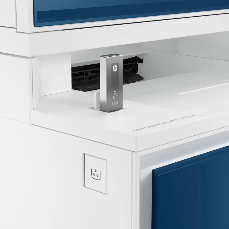 طابعة HP Color LaserJet Pro Pro MFP 4303fdw - 33 صفحة في الدقيقة / 600 نقطة في البوصة / A4 / USB / LAN / Wi-Fi / ليزر ملون - طابعة