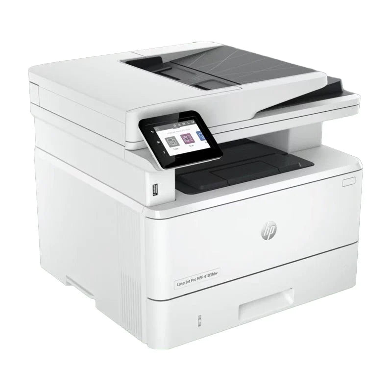 HP LaserJet Pro MFP 4103fdw - 40ppm / 1200dpi / A4 / USB / LAN / Wi-Fi / FAX / Mono Laser - Printer
