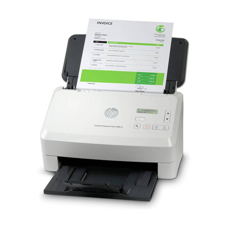 ماسحة ضوئية HP ScanJet Enterprise Flow 5000 s5 - 65 صفحة في الدقيقة / 600 نقطة في البوصة / A3 / USB / ماسحة ضوئية ذات تغذية متساوية على الورق