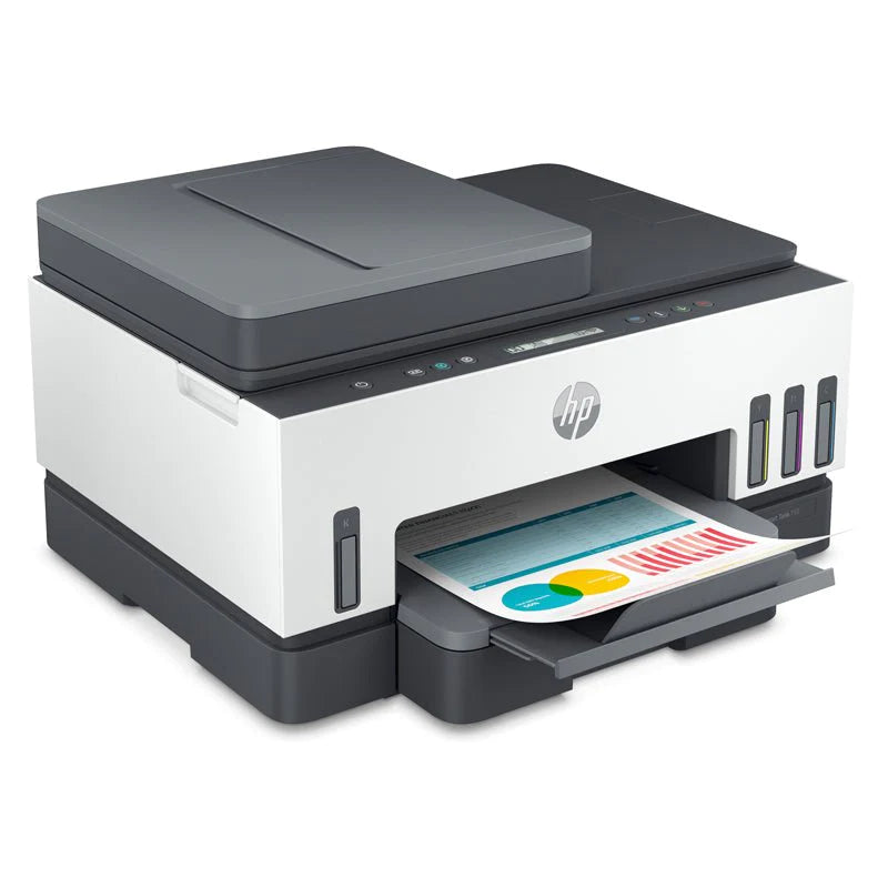 HP Smart Tank 750 AIO – 15ppm / 4800dpi / A4 / USB / LAN / Wi-Fi / Bluetooth / Color Inkjet – Printer