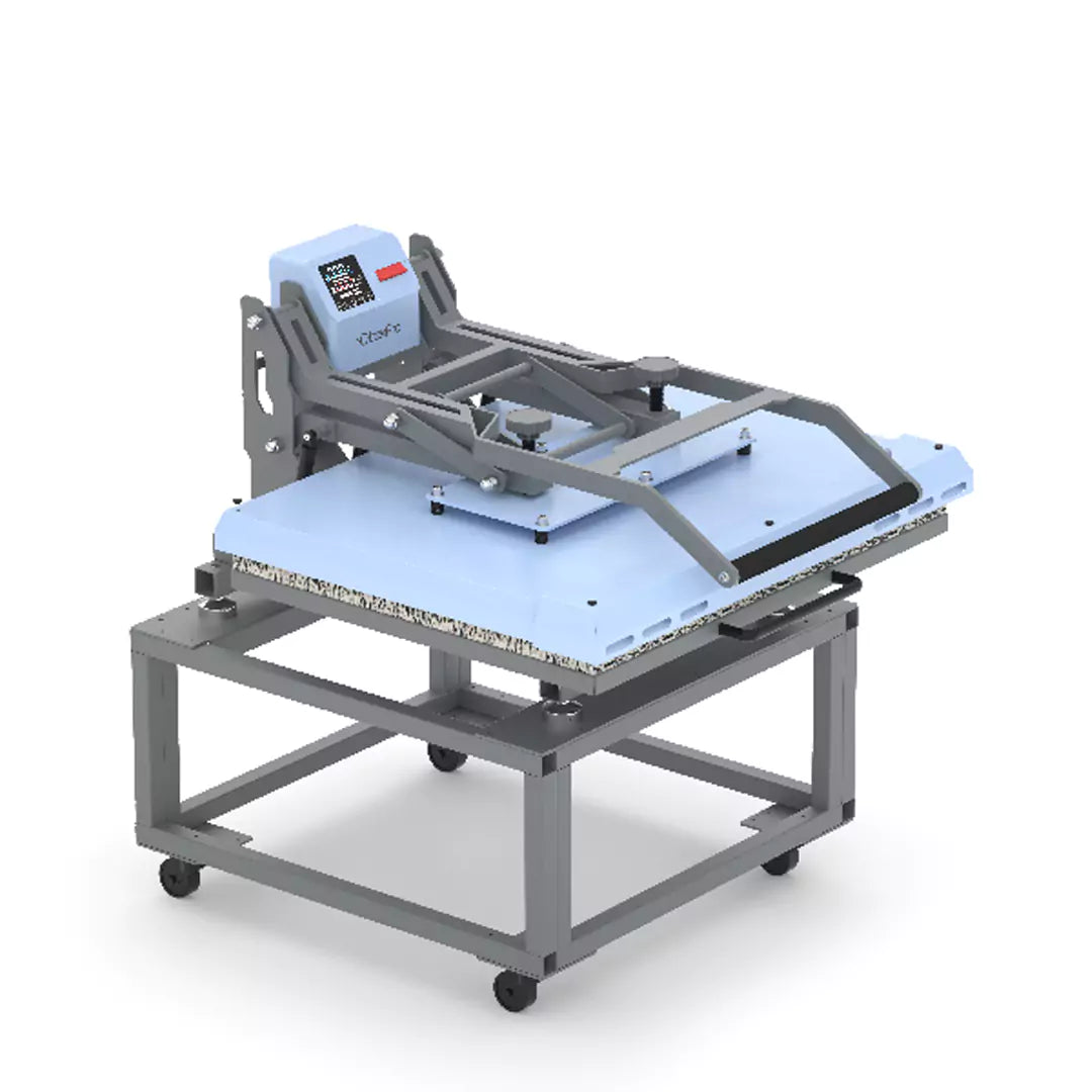 OtterPro Drawer Large Format Heat Press - 80x100cm / Light Blue (Stand Not Included)
