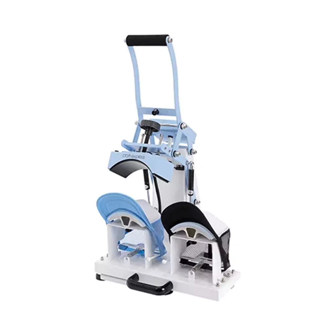 Craft Express Two Station Cap Press – Dual-Station Heat Press for Caps and Accessories