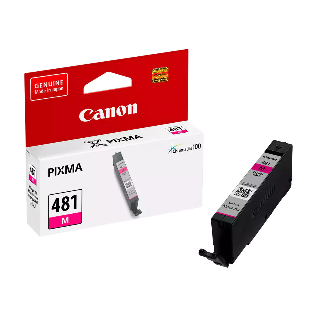 Canon CLI-481 Magenta Ink Cartridge - 237 Pages / Magenta Color / Ink Cartridge
