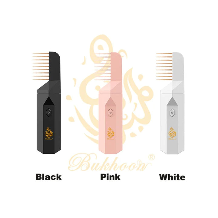 Hair Bakhoor Incense Burner Dukhoon Electric Portable Incense Burner – B26 / Black / Pink / White