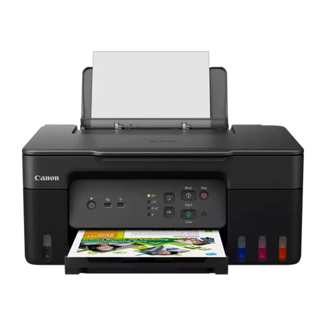 طابعة Canon PIXMA G3430 متعددة الوظائف ومتعددة الوظائف مزودة بخزان حبر متعدد الوظائف - أسود/عرض الحزمة