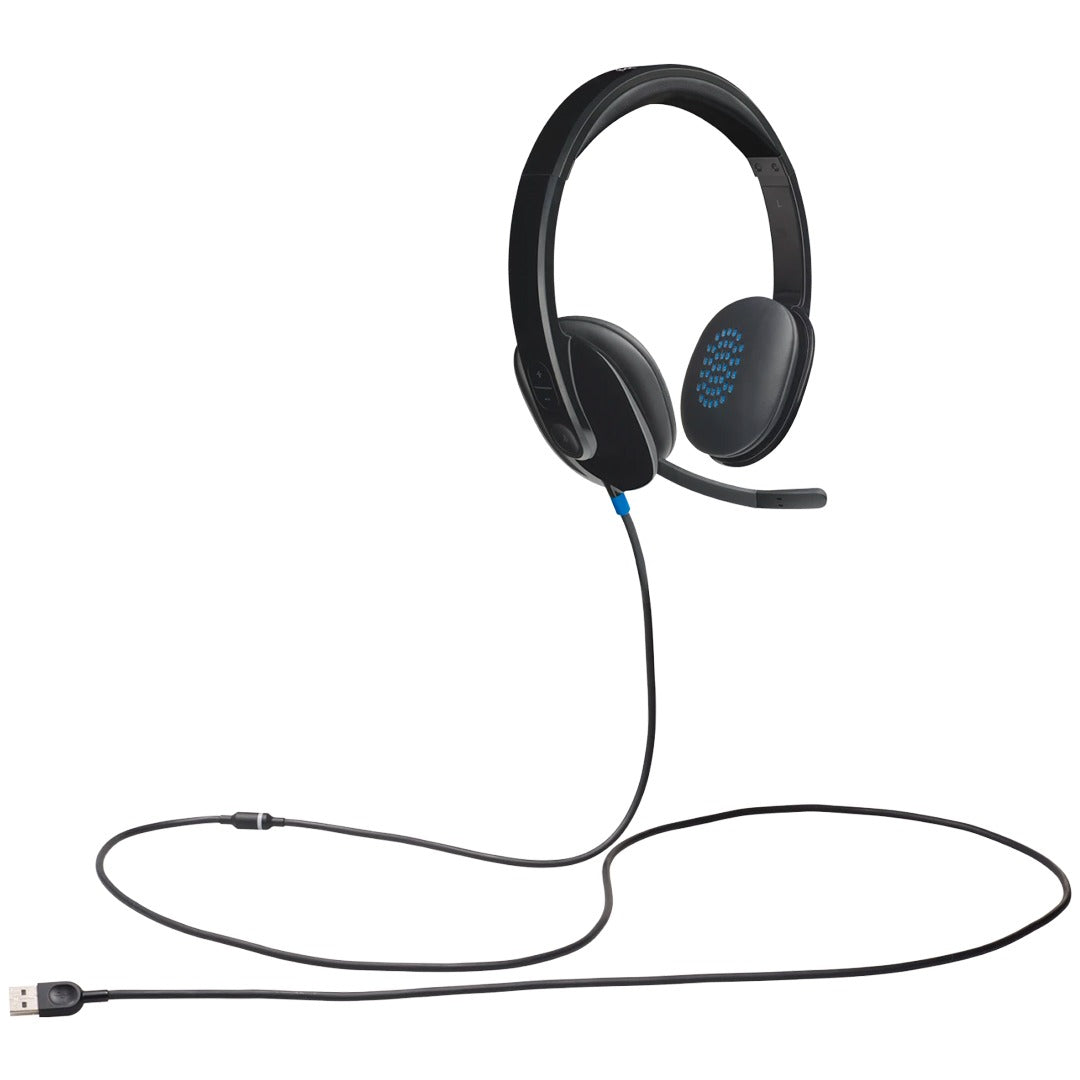 سماعة الرأس السلكية لوجيتك H540 لوجيتك H540 USB - سلكي / USB / ستيريو / أسود