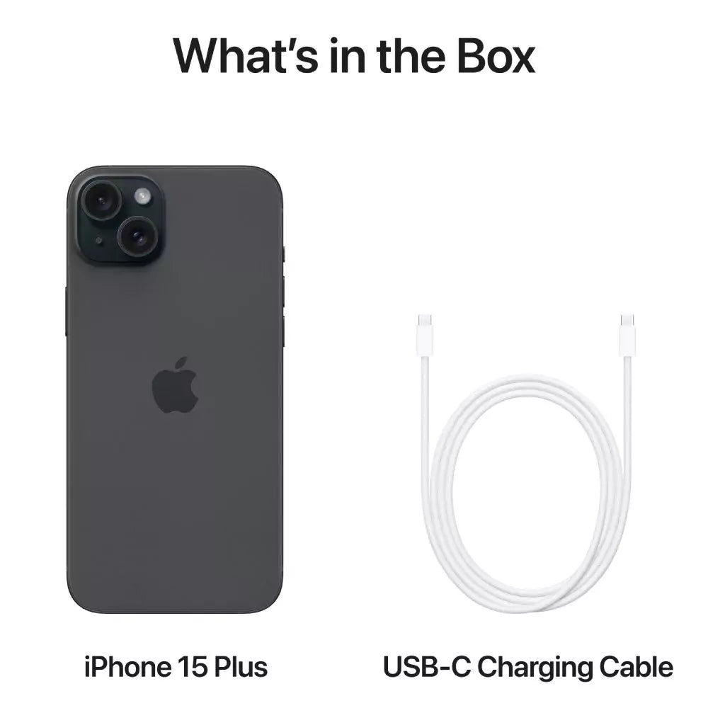 Apple iPhone 15 Plus - 128GB / Black / 5G / 6.7"