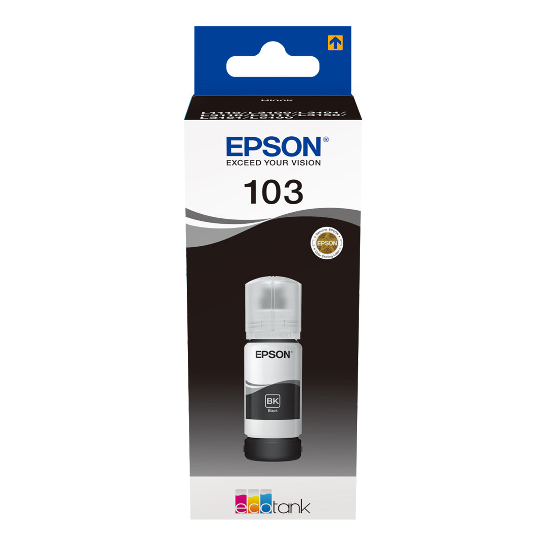 Epson 103 EcoTank Black Ink Bottle 65ml