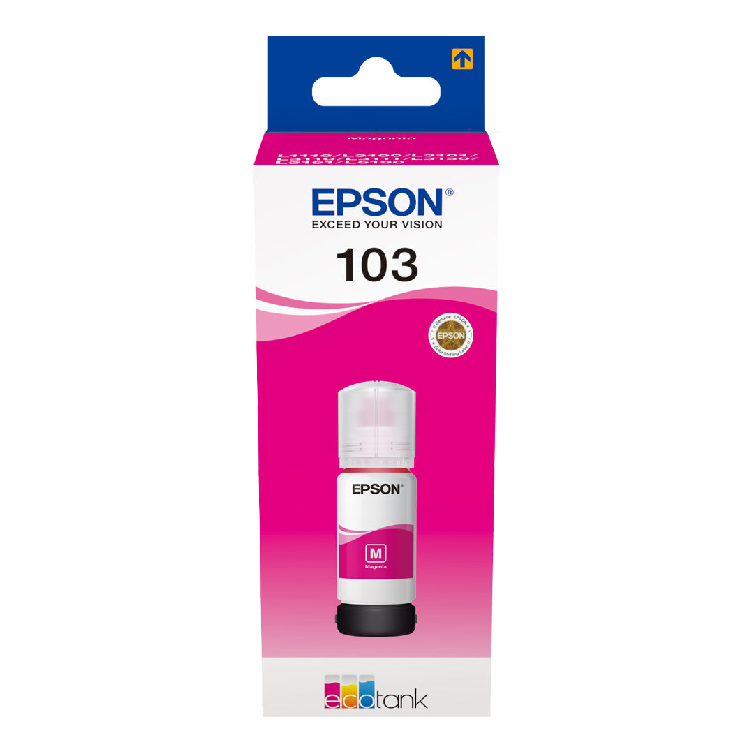 Epson 103 EcoTank Magenta Ink Bottle 65ml
