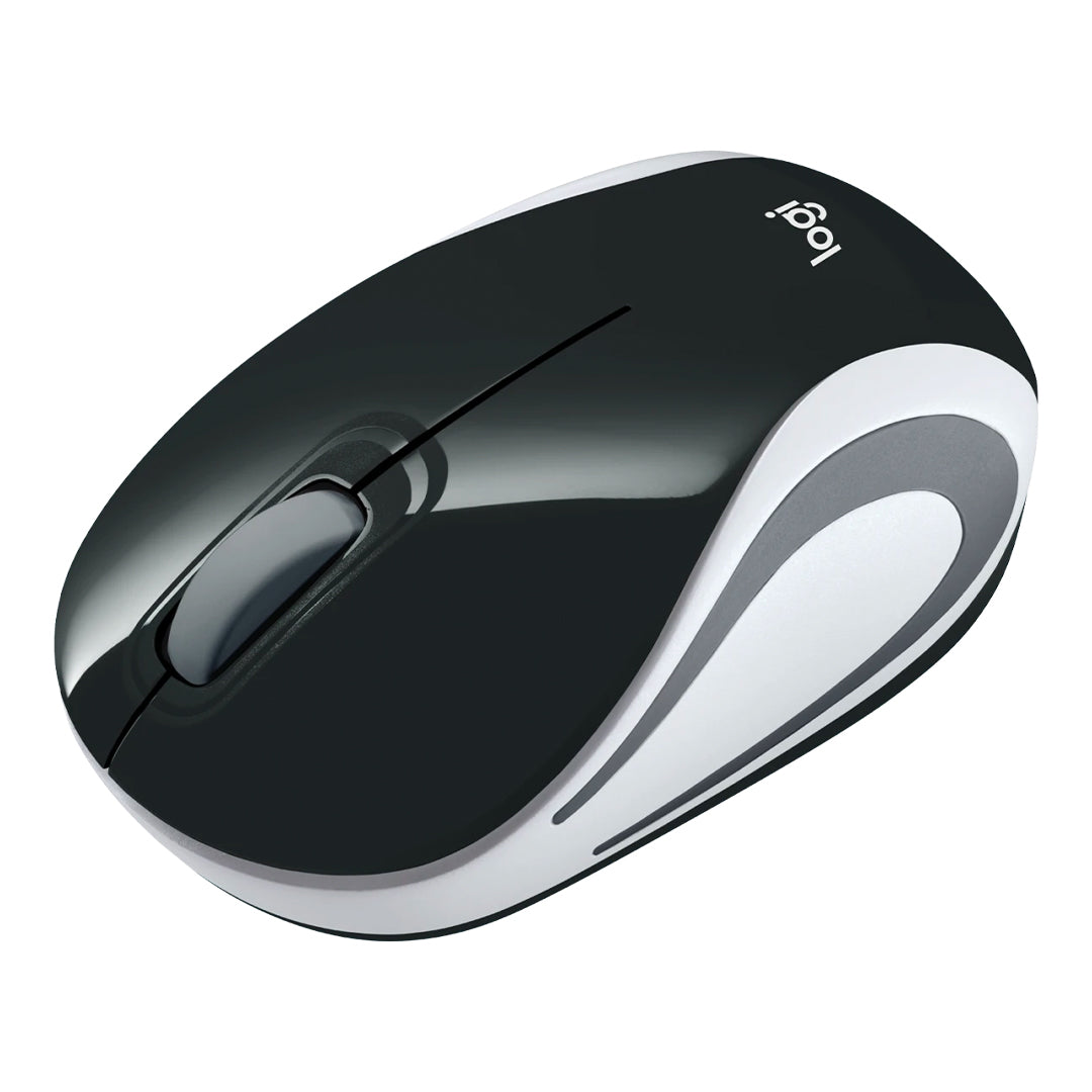 Logitech M187 – 2.40GHz / Up to 10m / Wireless / Black – Mouse – 910-002731