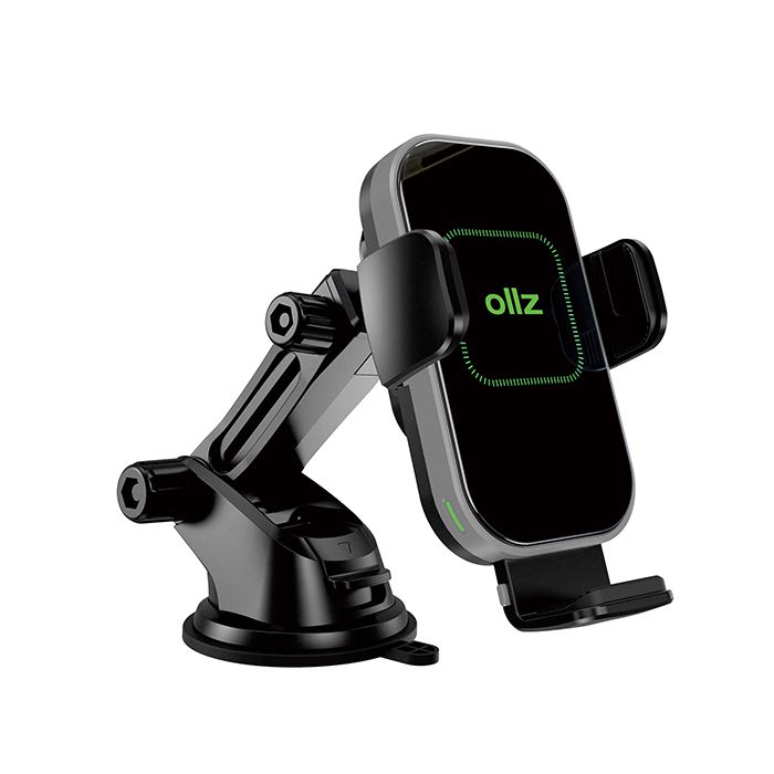 OllZ PowerMount Pro – Automatic Induction Fast Qi Wireless Car Charger
