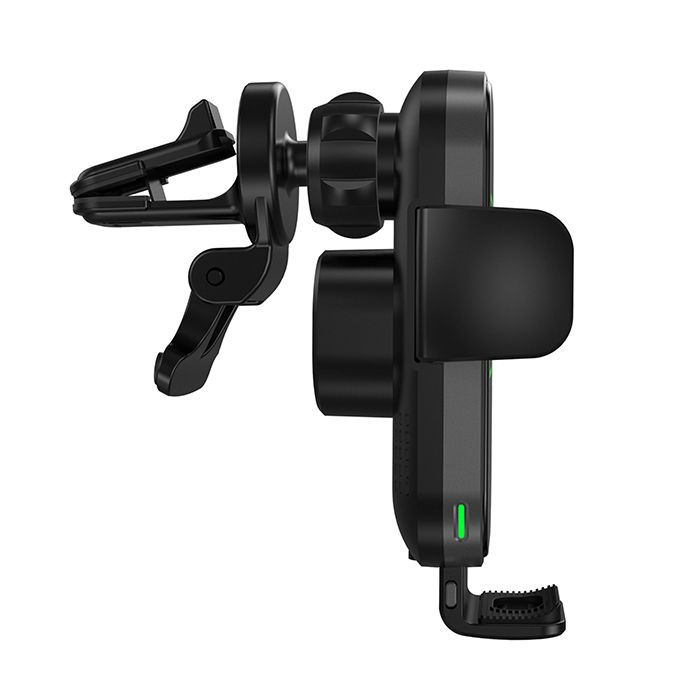 أولز باورماونت برو - شاحن السيارة اللاسلكي اللاسلكي السريع الحث التلقائي Qi