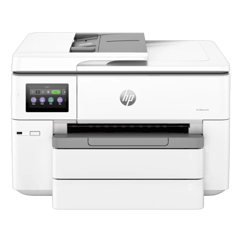 طابعة HP OfficeJet Pro 9730 AIO - 22 صفحة في الدقيقة / 4800 نقطة في البوصة / A3 / USB / LAN / Wi-Fi / طابعة نافثة للحبر بالألوان - طابعة