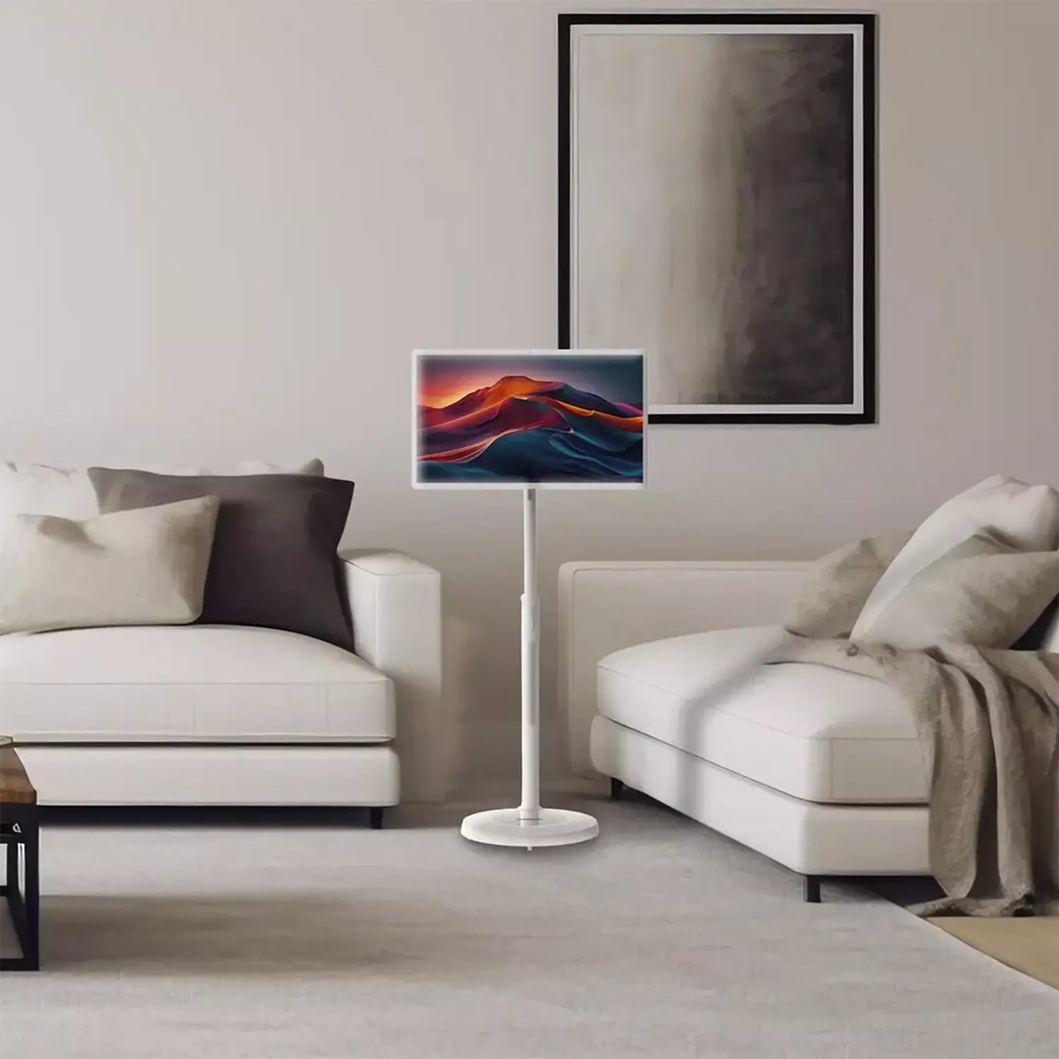 Powerology 32" Android Smart Screen - 32" FHD / 13MP Camera / 6GB / 128GB / White