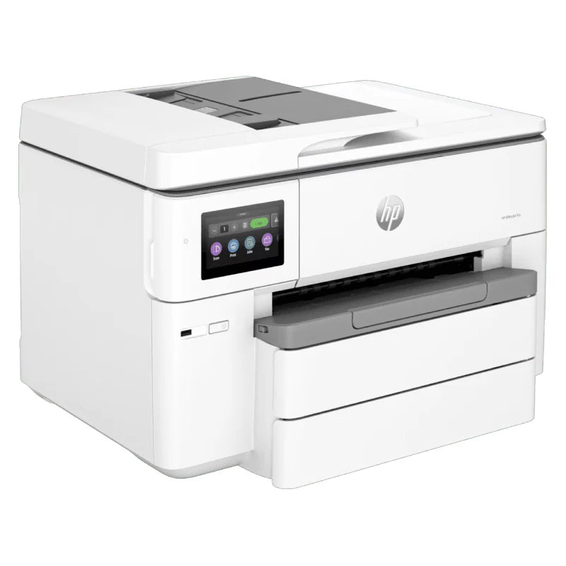 طابعة HP OfficeJet Pro 9730 AIO - 22 صفحة في الدقيقة / 4800 نقطة في البوصة / A3 / USB / LAN / Wi-Fi / طابعة نافثة للحبر بالألوان - طابعة