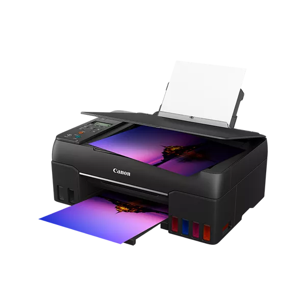 Canon PIXMA G640 Ink Tank Printer - 3.9 ipm / A4 / USB / LAN / W-Fi / Cloud / Color Inkjet - Printer