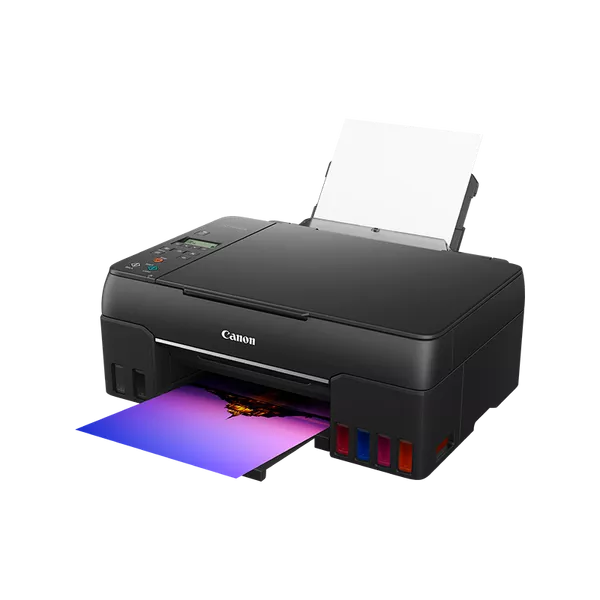 Canon PIXMA G640 Ink Tank Printer - 3.9 ipm / A4 / USB / LAN / W-Fi / Cloud / Color Inkjet - Printer