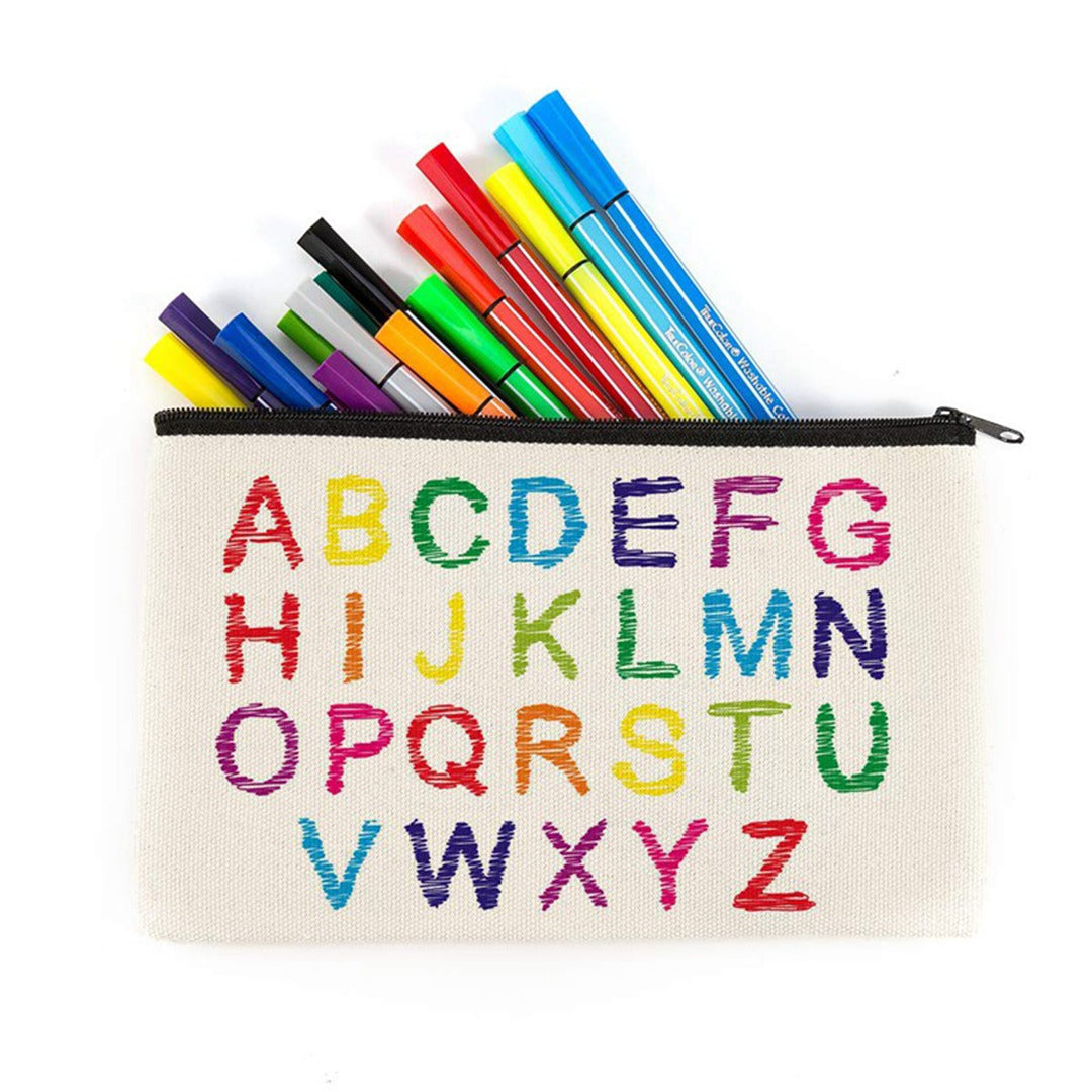 Plain Cotton Zipper Bag Medium – 4.5 in x 7 in/ Printing not Included