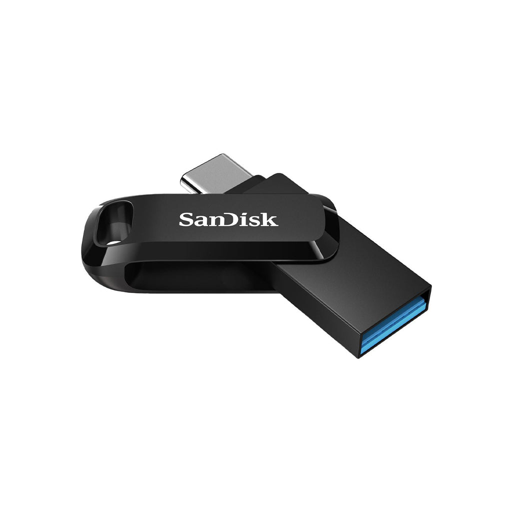 محرك أقراص فلاش USB USB من نوع C سعة 256 جيجابايت ألترا درايف مزدوج Drive Ultra Dual Drive Go